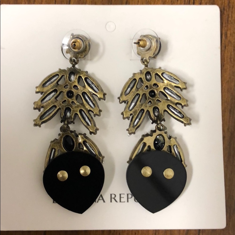 Jeweled Statement Earrings - Picture 3 of 6